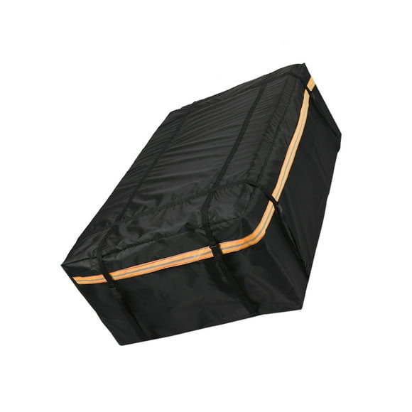 Lyrlody Cargo Car Roof Cargo Carrier with Night Reflective Strip Universal Luggage Storage Cube for Travel Camping