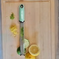thumbnail image 3 of Microplane Premium Classic Zester Grater - Retro Green, Ergonomic Handle, 3 of 4