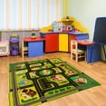 thumbnail image 5 of Excello Global Products Kids Activity Rugs Set 4.92 x 6.56 ft. - Country and City Roads - EGP-HD-0364, 5 of 7