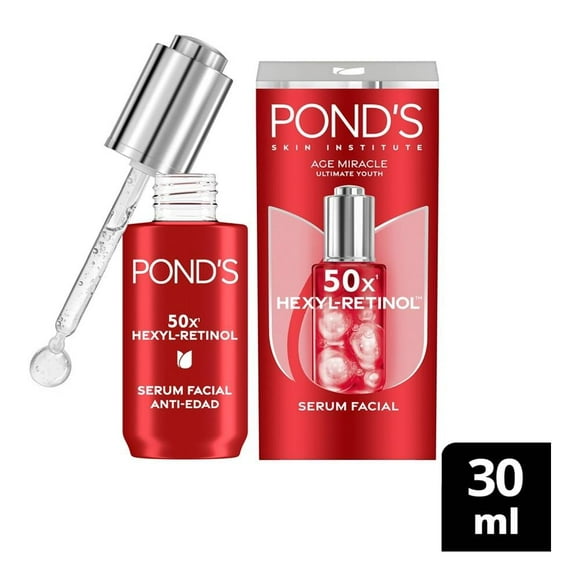 Sérum facial Pond's Age Miracle Ultimate Youth Hexyl Retinol antiedad 30 ml