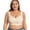 Khaki, variant on Plus Size Bra for Large Chest Women, Push up Front Closure Bralettes, Wireless U-Back Support Lingerie
