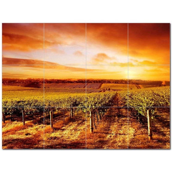 Sunset Ceramic Tile Mural Kitchen Backsplash Bathroom Shower 401490-L43