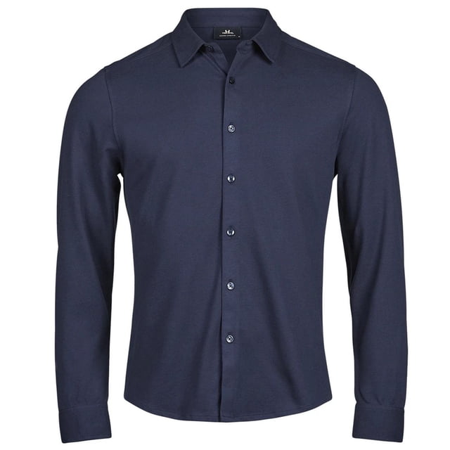 Tee Jays Chemise de Luxe Extensible Biologique à Manches Longues pour Hommes