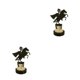 thumbnail image 2 of Yuarrent Candelabros funcionales de acero inoxidable para fiesta temática o decoración de candelabro de casa embrujada E mi 2Conjunto, 2 of 6
