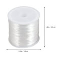 thumbnail image 5 of HONMEET 2 Rolls Elastic Thread Crystal Cord White for Simple Design Jewelry Making, 5 of 5