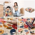 thumbnail image 3 of pitrice Tapis Floral Lavable pour Entrée, Tapis Doux à Poils Courts, Tapis d'Entrée Lavables, Paillassons d'Intérieur 2 60*90 cm, 3 of 6