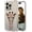 Black Daisy, variant on Compatible for iPhone 16 Pro Case for Women Girls Clear Design Cute,Girly Protector Blue Watercolor Spring Floral Bouquets Peony Rose Plants Natural