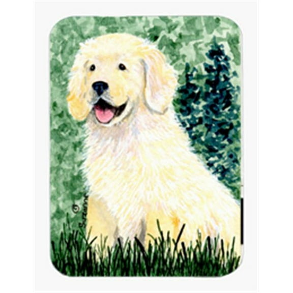 Golden Retriever Mouse Pad & Hot Pad Or Trivet