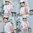 thumbnail image 6 of Lohol Lightweight Small Crossbody bags Cell Phone Purses Travel Pouch Shoulder Bag for Women（Pink）, 6 of 7