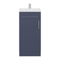 thumbnail image 2 of LiviNest Madrid Bathroom Vanity 33 Inch: Modern Blue Single Door Storage Cabinet - Engineered Wood Construction for Small Spaces & Apartments, 2 of 6