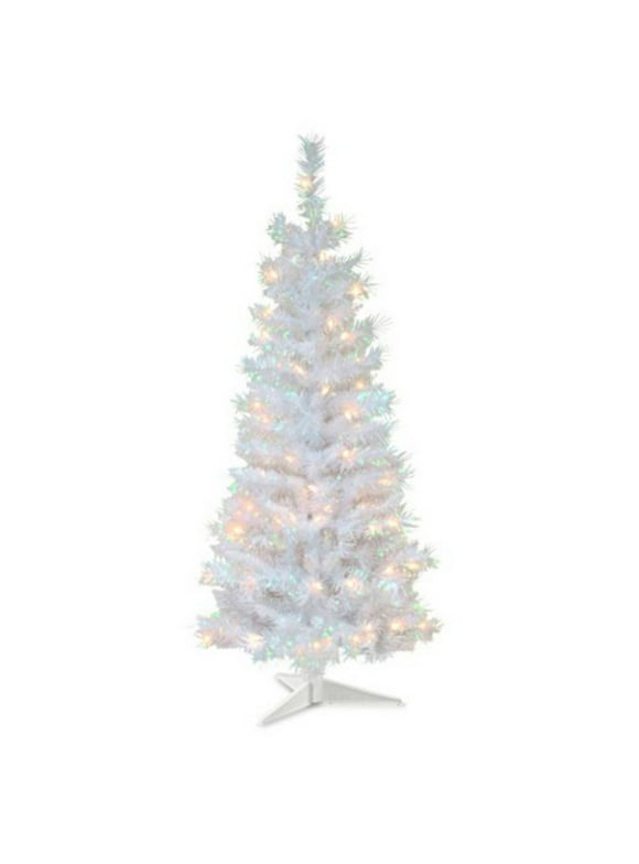 White Christmas Trees