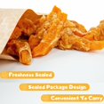 thumbnail image 3 of Chicken & Sweet Potato Jerky Wraps, Grain-Free Dog Snacks for Small Large Dogs, 10.6 oz, 3 of 9