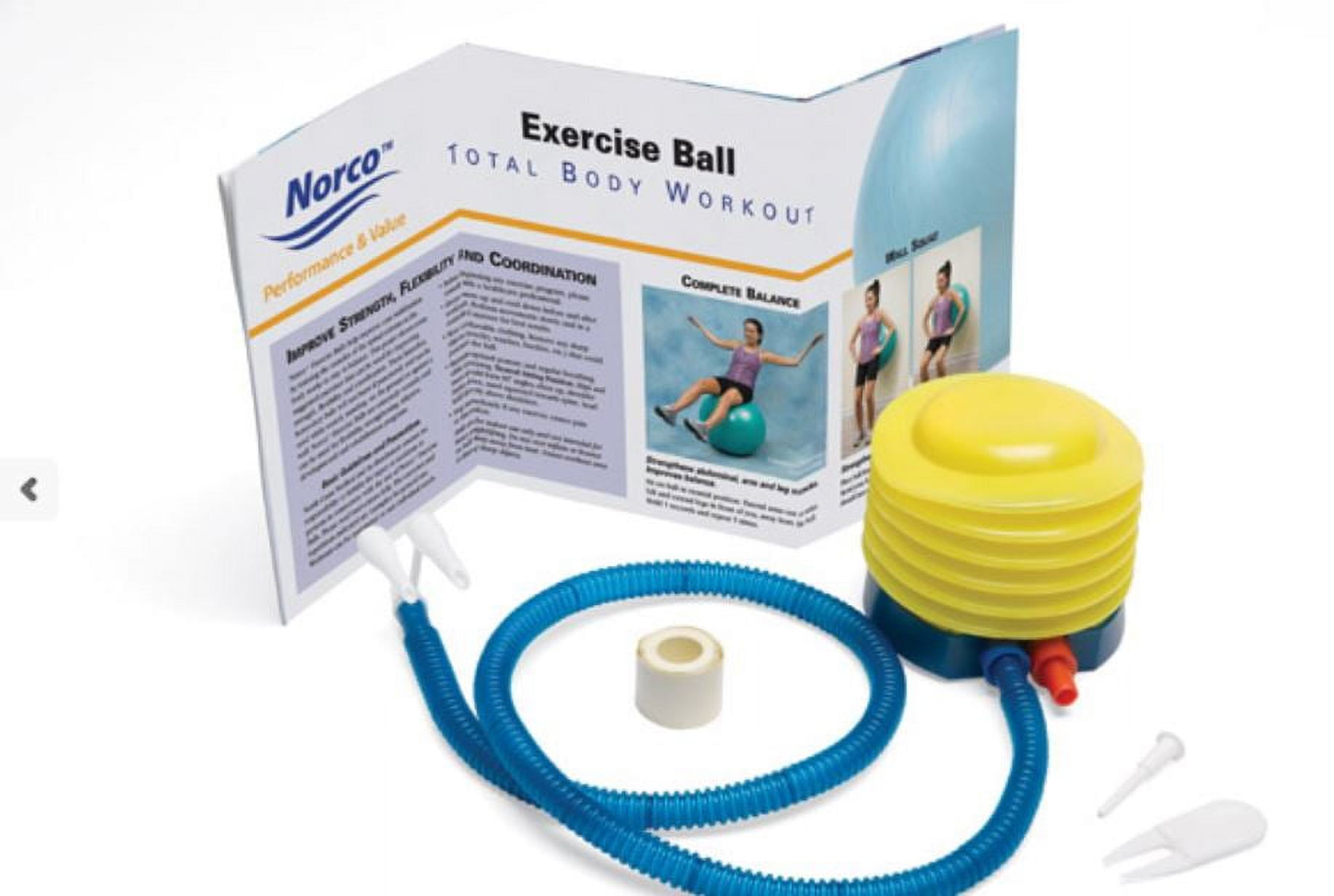 Norco Exercise Ball, 65cm Diameter - Teal