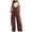 Wine, variant on Jumpsuits for Women Suede Fringe Western Outfits Wide Leg Suede Overall Adjustable Straps Cargo Overalls with Pockets(Wine, XXL)