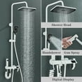 thumbnail image 2 of Senlesen, 4 Modes, Rainfall Showerhead & Handheld Shower, 2 of 18