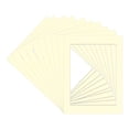 thumbnail image 3 of Off White Picture Frame Mat for 6x9 Frames - Fits 3x5 Photos - 10 Mats, 3 of 7