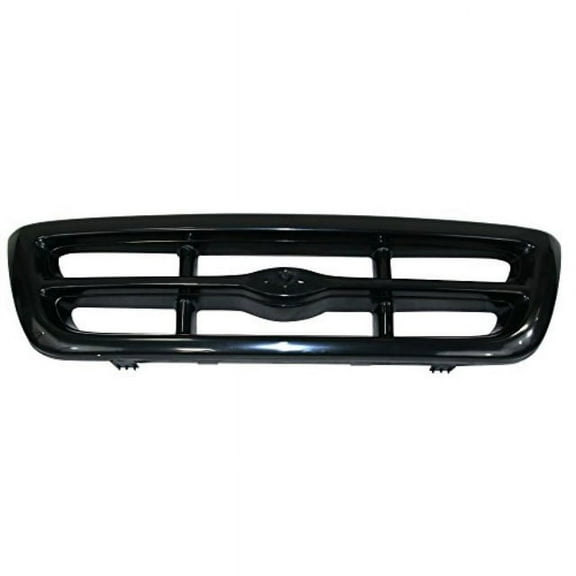 titanium plus autoparts, 1998-2000 fits for ford ranger front grille black
