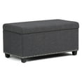 thumbnail image 4 of Simpli Home Amelia Storage Ottoman Bench, 4 of 8