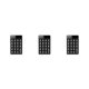 thumbnail image 3 of Seitruly Wired Numeric Keyboard 19 Keys Mechanical Key-board Keypads Keypad Portable 2.4G Mini Number Rechargeable Digital for Laptop Type1 NO1, 3 of 6