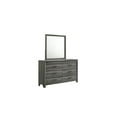 thumbnail image 4 of Denver Modern Style 5PC Twin Bedroom Set Made With Wood in Gray, 4 of 16