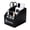 Black, variant on Remote Control Holders Organizer Box for Table Small Solid Wooden Desk Farmhouse Home Decor Caddy Basket Store Tv Remote for Media Player,Pencil,Glassees&Office Supplies