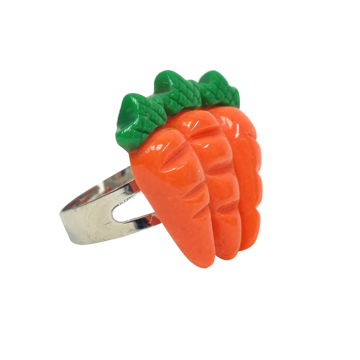 Funny Gag Gift Practical Joke Genuine 3 Carrot 3 Karat Ring In Velvet Lined Box 