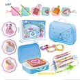 thumbnail image 2 of Zznnkj 6-in-1 Kids Knitting Bracelet Making Kit DIY Arts and Crafts Set with Portable Storage Case, Birthday Gifts for 6-12 Years Old, 2 of 2