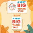 thumbnail image 2 of Tarjeta Gigante de Agradecimiento fuceury 36x56 cm Jumbo, 2 of 8