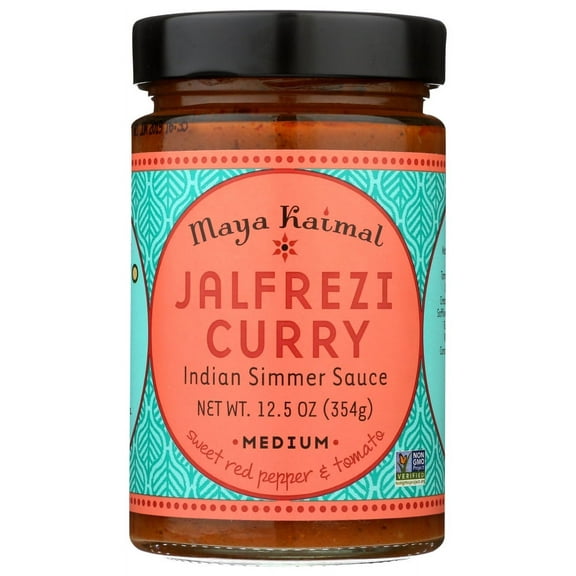 Maya Kaimal Indian Simmer Sauce Jalfrezi Curry, 12.5 Oz