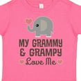 thumbnail image 4 of Inktastic My Grammy and Grampy Love Me Boys or Girls Toddler T-Shirt, 4 of 5