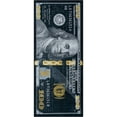 thumbnail image 6 of Well Woven Money Collection Dollar Front 3'11" x 9'10" Black Gold Runner Rug, 6 of 7