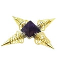 thumbnail image 1 of stanreset Pendant Male Spring Cone Energy Jewelry Stone Charm Necklace Making Table Wedding Decoration Accessory Amethyst, 1 of 7