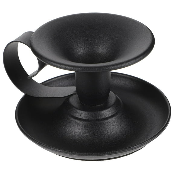 Wooden Stick Burner Incense Sticks Cones Simple Candle Holder Black
