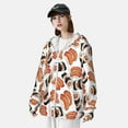 thumbnail image 3 of Balery Sushi Roll Sudadera ligera de manga larga con capucha y protección solar UPF 50+ para hombre y mujer, ideal para pesca y running-Small, 3 of 7