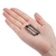 thumbnail image 4 of Deslizantes Hebillas, 6uds 30x15x2mm Metal Rectángulo Tri-deslizante Deslizamiento Hebilla Rodillo Pasador Hebilla Ajustador para Cinturón Bolso DIY Accesorios, Oscuro Gris, 4 of 5