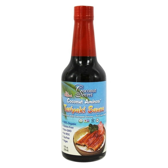 Coconut Secret - Coconut Aminos Teriyaki Sauce & Marinade - 10 fl. oz.