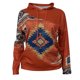 thumbnail image 4 of Puntoco Mujeres Casual Folk-Custom Impreso Pullover Manga Larga Con Capucha Bolsillo Blusa tops Sudaderas Puntoco Puntoco-7128, 4 of 4