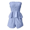 thumbnail image 6 of MAIHAN Women Shorts Sets Outfits Summer Beach Vacation Clothes Shirt and Short Outfit Trendy 2 Piece Summer Shorts Set Plus Size Travel Outfits for Women, 6 of 6