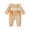 Beige, variant on Baby Girl Cute Long Sleeve Pumpkin Romper Jumpsuit Top Infant Newborn Halloween Outfit(Pink,3-6 Months)