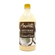 Amoretti - Natural Coconut Cream Artisan Flavor Paste 2.2 lbs - Perfect For Pastry, Savory, Brewing, and more, Preservative Free, Gluten Free, Kosher Pareve, No Artificial Sweeteners