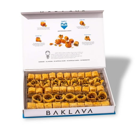 Simply BKLVA – Assorted Dubai Baklava Picnic Size – 15.87 / 450gr