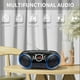 thumbnail image 2 of Reproductor de CD portátil Boombox SINGING WOOD 030C con radio negro, 2 of 9