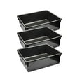thumbnail image 2 of Double Stowaway® Tray Only, Black, Pack of 3, 2 of 2
