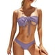 thumbnail image 2 of WILLBEST Trajes de Baño Mujer Bikini Con Tirantes de Color Liso Para Mujer, E y Cómodo, 2 of 5