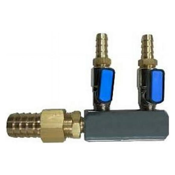 Matala SC2-38 2 Way Heavy Duty Manifold - 0.375 in.