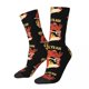 thumbnail image 3 of HELL YEAH Calcetines de moda para hombre, calcetines largos con puntadas, calcetines para parejas, tallas 37-45, 3 of 4