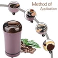 thumbnail image 4 of Electric Coffee Grinder, Fully Automatic Multipurpose Grinder For Grinding Coffee Beans, Spices And Nuts Food Grade, 4 of 5