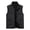 Black, variant on Fashion Vest Men'S Thin Workwear Solid Color Stand Collar Sleeveless Jacket Tank Tops Gray
