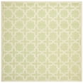 thumbnail image 5 of SAFAVIEH Cambridge Liz Geometric Wool Area Rug, Light Green/Ivory, 8' x 8' Round, 5 of 10