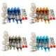 thumbnail image 2 of Ounissouiy 4 Uds 1/10 amortiguador trasero RC pieza de actualización aleación de aluminio roscado Rc amortiguador trasero para ARRMA SENTON 3S Kits de construcción modelo Rojo, 2 of 6